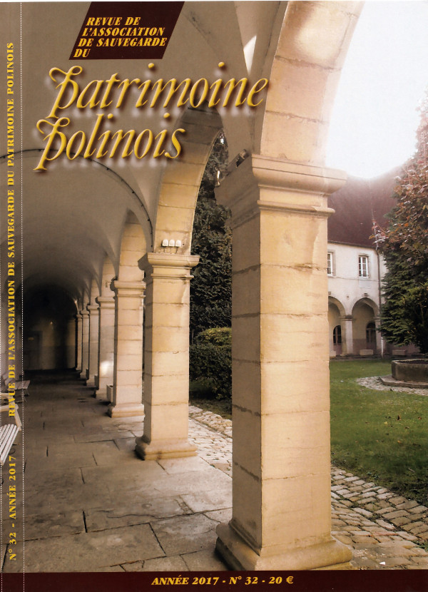 Revue du Patrimoine, couverture du numéro 32