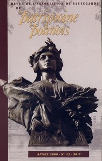 Revue du Patrimoine, couverture du numéro 15