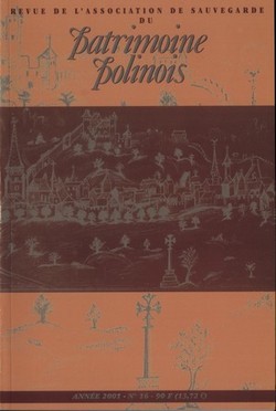 Revue du Patrimoine, couverture du numéro 16