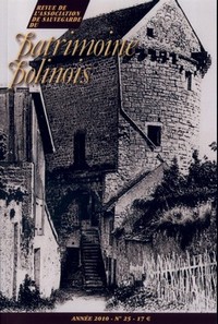 Revue du Patrimoine, couverture du numéro 25